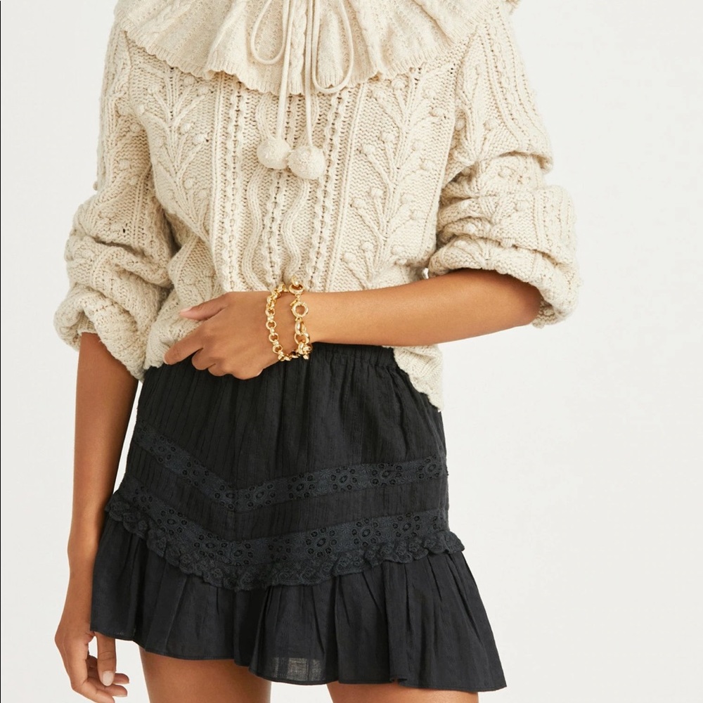 LoveShackFancy Cove Mini Skirt